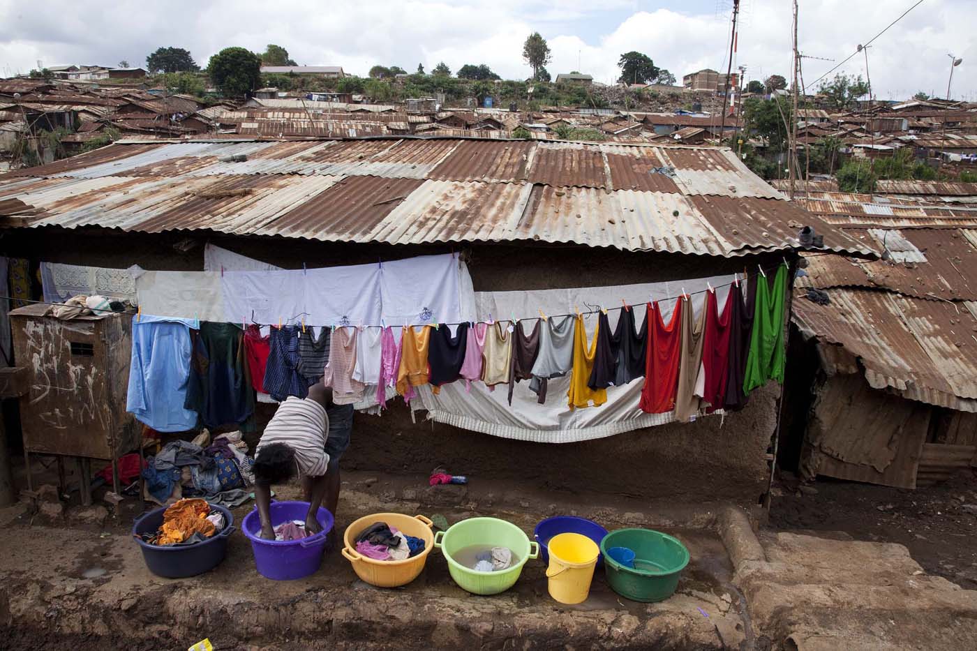 Kibera – a slum area