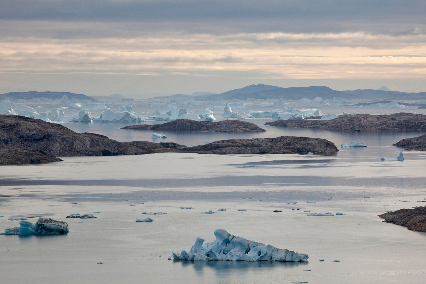 Icebergs, Greenland